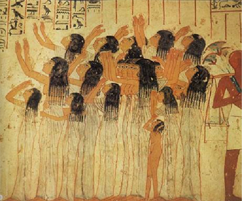 Egypte Antique : Aux origines des pleureuses